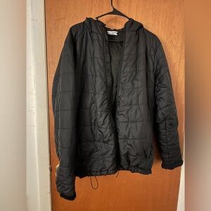 Men's Black Columbia Jacket. Size Medium.